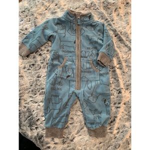 Carters fleece suit